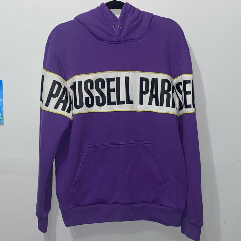 Russell Park Purple Hoodie - Mens Sz L